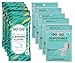 Go on the Go Disposable Toilet Seat Covers for Travel - 50 Toilet Seat Covers Plus 30 Free Flushable Wet Wipes