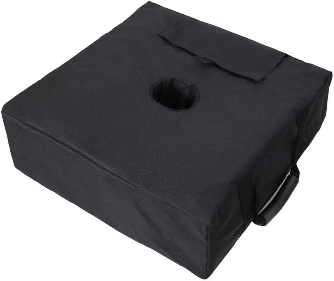 Square Umbrella Base Weight Bag, Umbrella Stand Outdoor Base, Sand Bags Heavy Duty Fits Any Patio Umbrella, Offset, Cantilever, and Any Outdoor Umbrella Stand (Easy Set Up & Install) - Up to 90lbs.