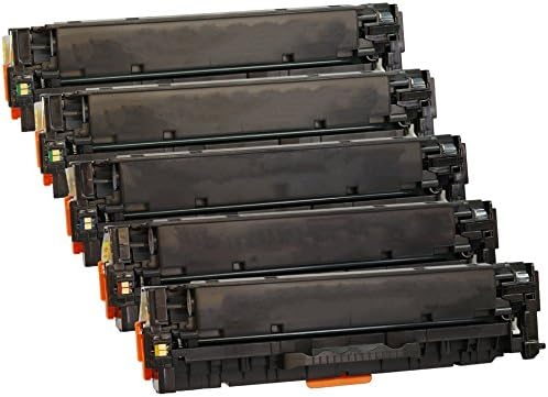 YELLOW YETI 5 Pack 305X 305A Compatible Toner Cartridges for LaserJet Pro 300 M351a MFP M375nw Pro 400 M451dn M451dw M451nw MFP M475dn M475dw - Image 3