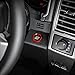 Voodonala Red Engine Start Stop Button Center Console Switch Cover Trim for Ford F150 2015 2016 2017 2018