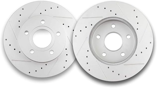 Amazon Com Eccpp Brake Rotors 2pcs Front Brake Discs Rotors Brakes Kits Fit For 1999 2000 2001 2002 2003 2004 Jeep Grand Cherokee Automotive