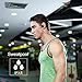 Merdumia Wireless Bluetooth Headphones, Noise Cancelling Sport Headset with Mic and Secure Ear Hooks
