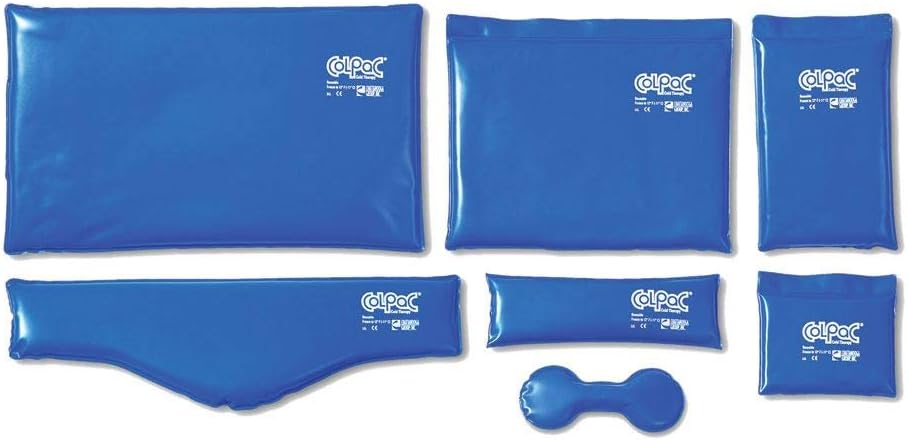DJO 1506 Vinyl ColPac Half Size Cold Therapy, Blue