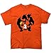 Poke Go Evolution Gamer Nerd Cool Workout T Shirt Tee Orange