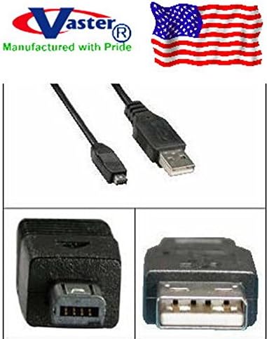 SuperEcable - 6 FT - USB2.0 Digital Camera (Hirose Mini USB 4 Pin) Cable 6 Ft