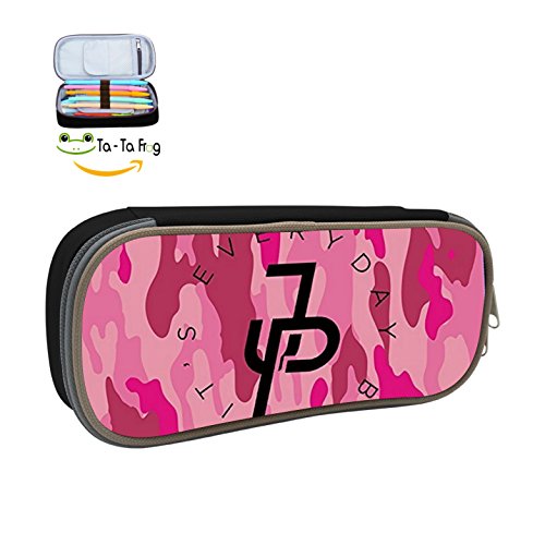 Unique Jake Paul Merch - pink Camo Pencil Case Storage Organizer Stationery Pen Case