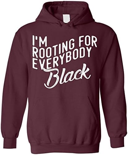 Dura Jonah I'm ROOTING For Everybody Black Pullover Hoodie Sweatshirt