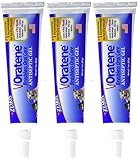 (3 Pack) Pet King Zymox Oratene Veterinarian Antiseptic Oral Gel, 1.0 Ounce Per Pack
