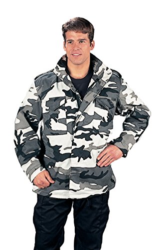Rothco M-65 Field Jacket - City Camo, Large