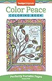 Color Peace Coloring Book: Perfectly Portable Pages (Design Originals) Convenient 5x8 Size is Perfect to Take Along Wherever You Go; Faithful Designs on Perforated Pages by Joanne Fink