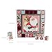 Hallmark Home Vintage Inspired 1950s Santa Drawer Advent Calendar