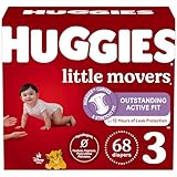 Huggies Size 3 Diapers, Little Movers Baby