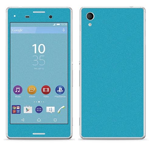 Royal RS. 108486 for Sony M4 Aqua Sticker with Sticker Light Blue