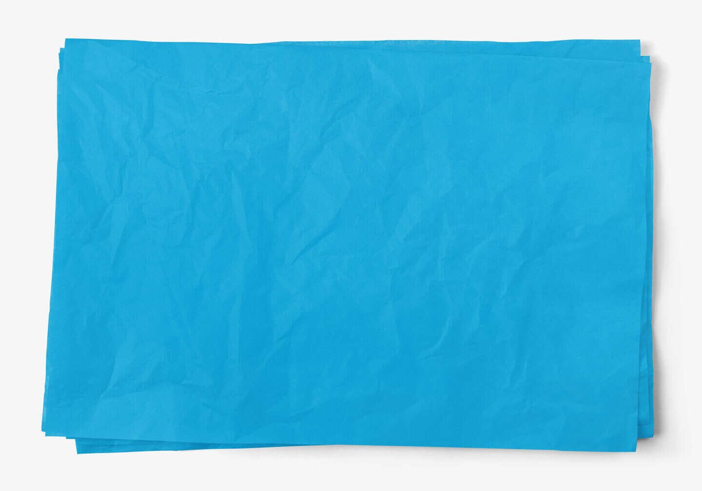 InsideMyNest Coloured Extra Large Tissue Paper Sheets Premium Quality Eco-Friendly Biodegradable Compostable Acid-Free Colourfast (Pack of 10 Sheets) (Turquoise)