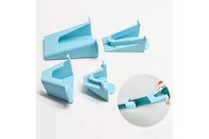 YICBOR 4PCS/Set Jelly Roll Fabric Tube Maker for Fabric Roll Rugs, Bias Tape Maker Kit Quilting Tools for DIY Sewing