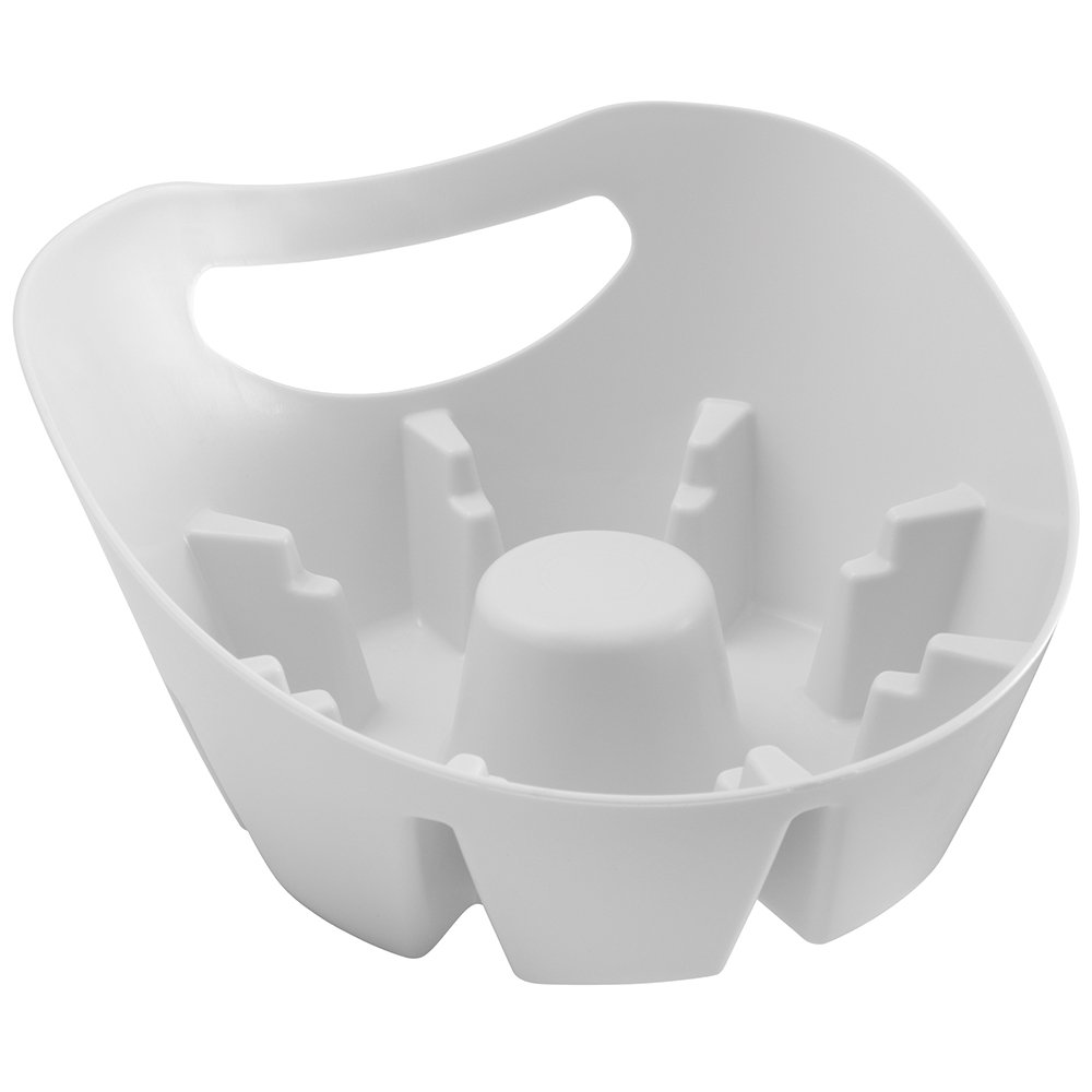 Plumb Craft Universal Plunger Holder Drip Tray, White (1 Pack)