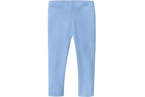 City Threads Girls' 100% Cotton Capri Crop Summer Leggings for School or Play