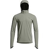 SITKA Radiant Sun Hoodie - Lightweight Sun Protection Mens Sweatshirt, Herb Green, Medium