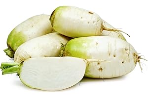 Generic Fresh Whole Korean Radish (Mu) Produce Vegetable US Grown [4 lbs]