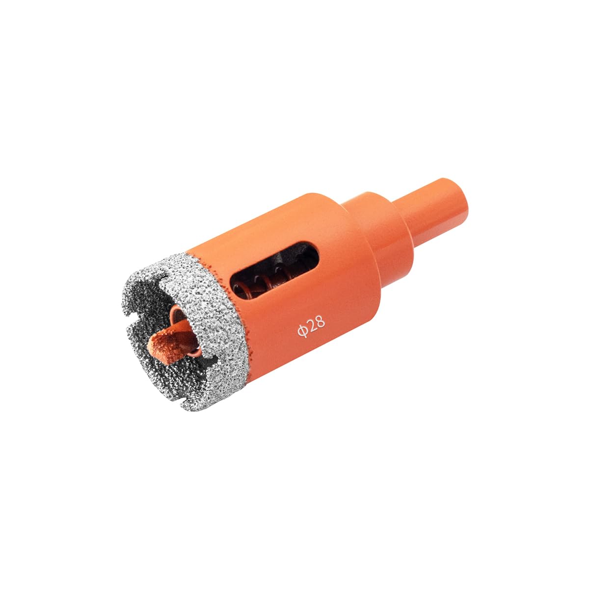 Meccion Diamond Hole Saw 28mm with Pilot Guide Bit, Professionals Brazed Diamond Drill Bit Hole Cutter for Tile, Porcelain, Glass, Ceramic, Marble — image 1