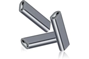 Basesailor USB C Female to Female Adapter 3Pack,100W PD USBC 3.1 Coupler,USBC Connector Extender with 10Gbps Data Transfer & 