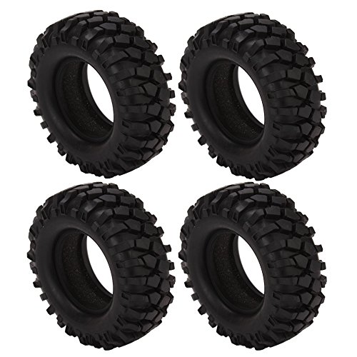 LAFEINA 96mm 1:10 RC Crawler Car Tires for 1/10 RC Off Road Climbing Car 1.9 Inch Wheels 4PCS