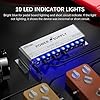 OTraki Guitar Power Supply - 10 Individual DC Output Interfaces for 18V ...