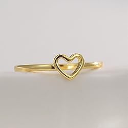 CCBFY Stainless Steel Simple Minimalist Heart