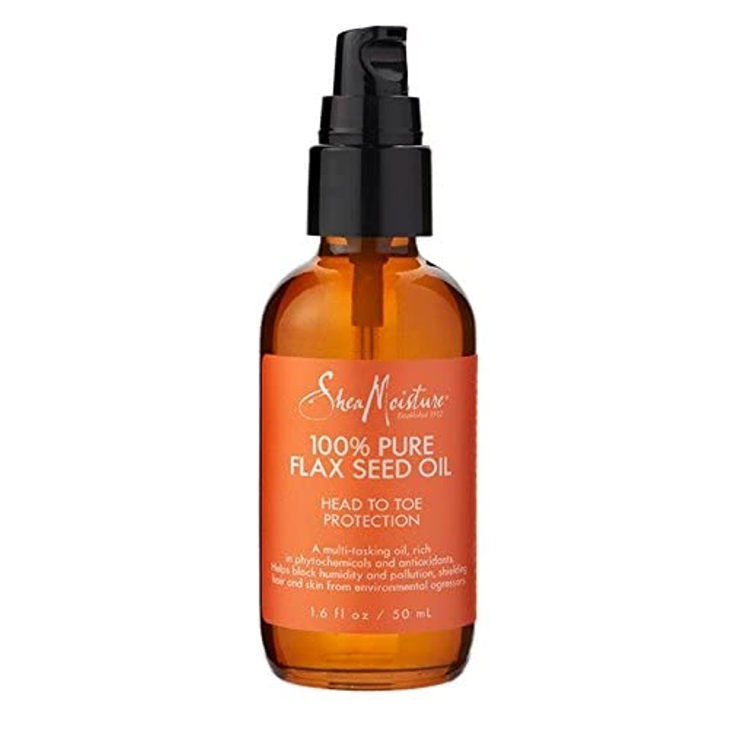 SheaMoisture Shea Moisture 100 Pure Flax Seed Oil, 1.6 Ounce