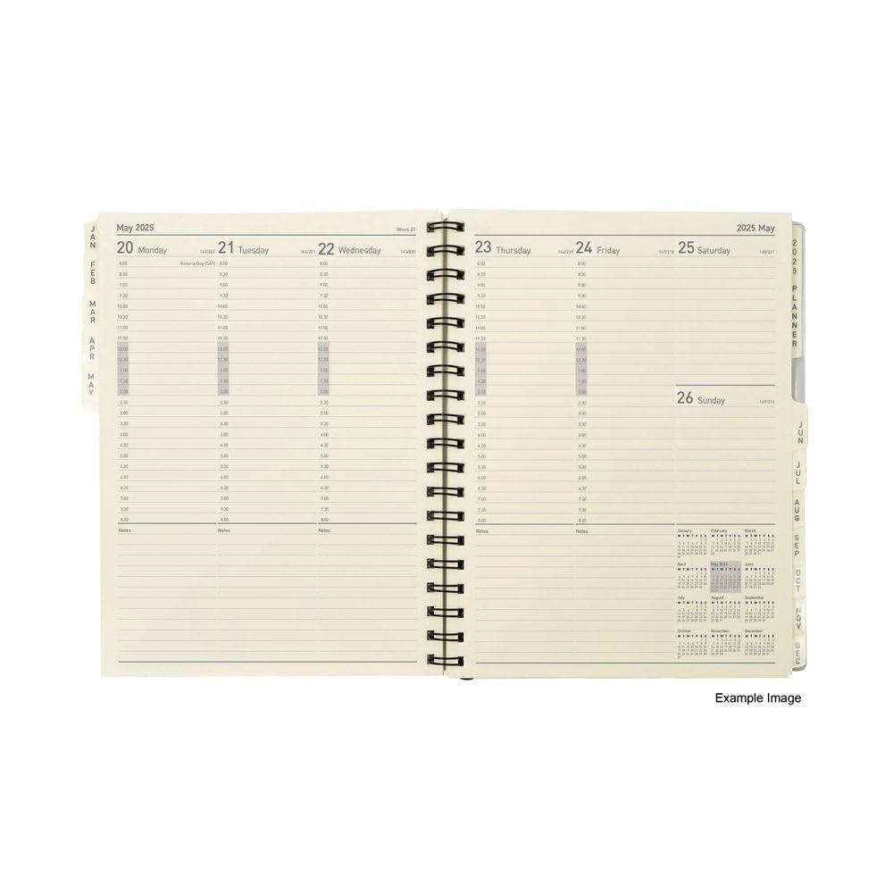 Collins Elite 2025 Diary for Business - Manager Week to View Planner - Diary Refill - (1190R-25) - Premium Professional Organiser Refill with Luxury Paper