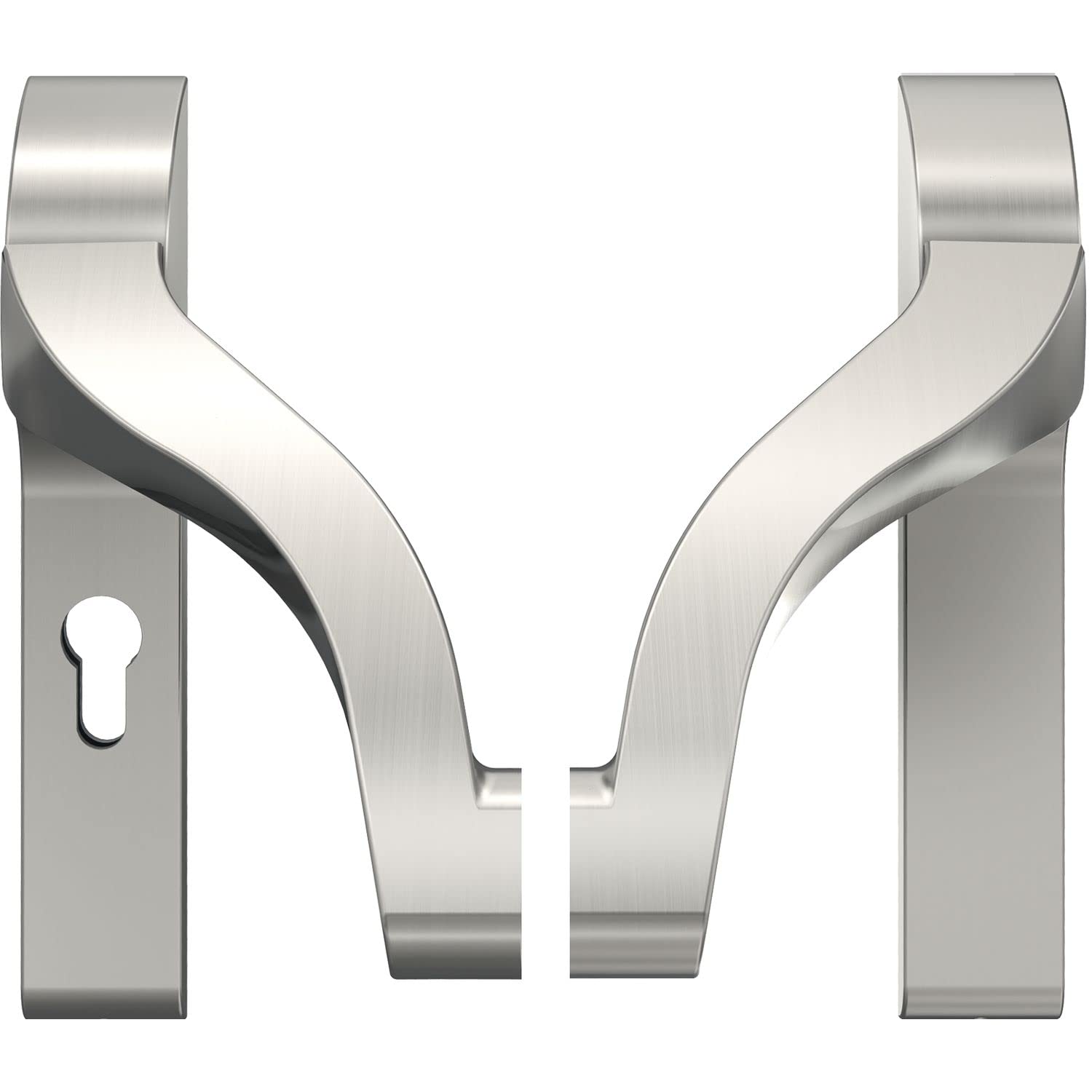 ECO EPN 900 IV Bar Handle for Pressure Bar PZ 72 for Panic Door Latches, Stainless Steel