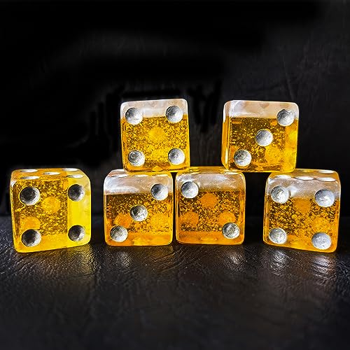 Pipped 16mm D6 Lager 6pcs Set