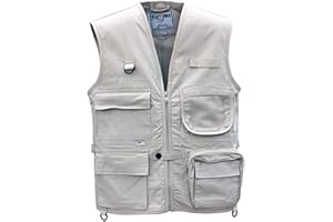 Foxfire Kid's Cargo Explorer Vest for Outdoor, Adventure, Safari and Travel Wear with Pockets, Cotton