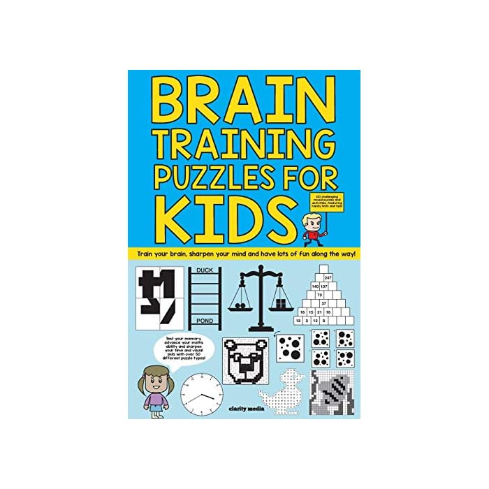 Buy Brain Training Puzzles For Kids 100 of the best brain teasers with