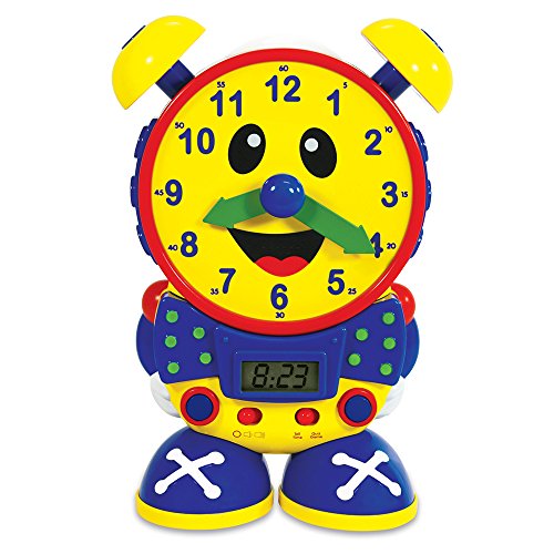 The Learning Journey Telly The Teaching Time Clock, Primary Colors