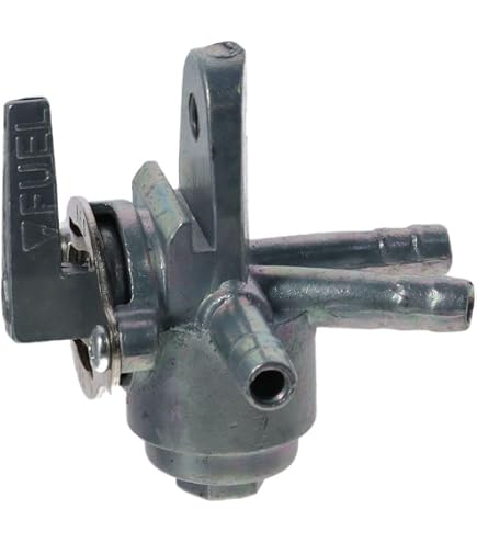 GOOFIT 3-Port Fuel Valve Petcock Switch (2-Pack) - Replacement For Dirt Bike, ATV, Motorcycle