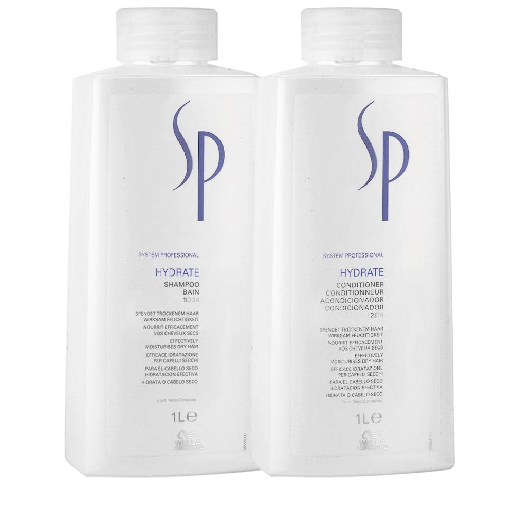 Wella SP Hydrate Shampoo 1000ml and Conditioner 1000ml