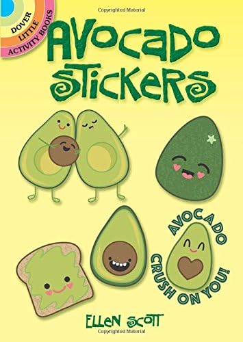Avocado Stickers (Little Activity Books)