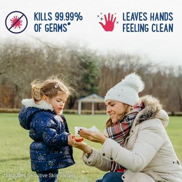 WET ONES HAND AND FACE WIPES, UNSCENTED | WET ONES SENSITIVE SKIN WIPES FOR HANDS AND FACE, 40 CT. CANISTER