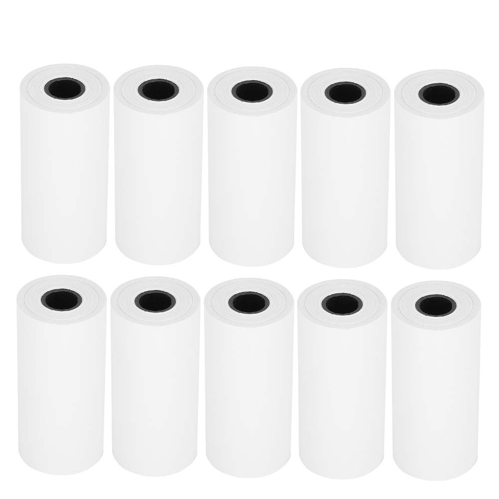 10Pcs Thermal Paper Rolls Printer Paper School Supplies Crafts Student Tool for Portable Thermal Printing Camera