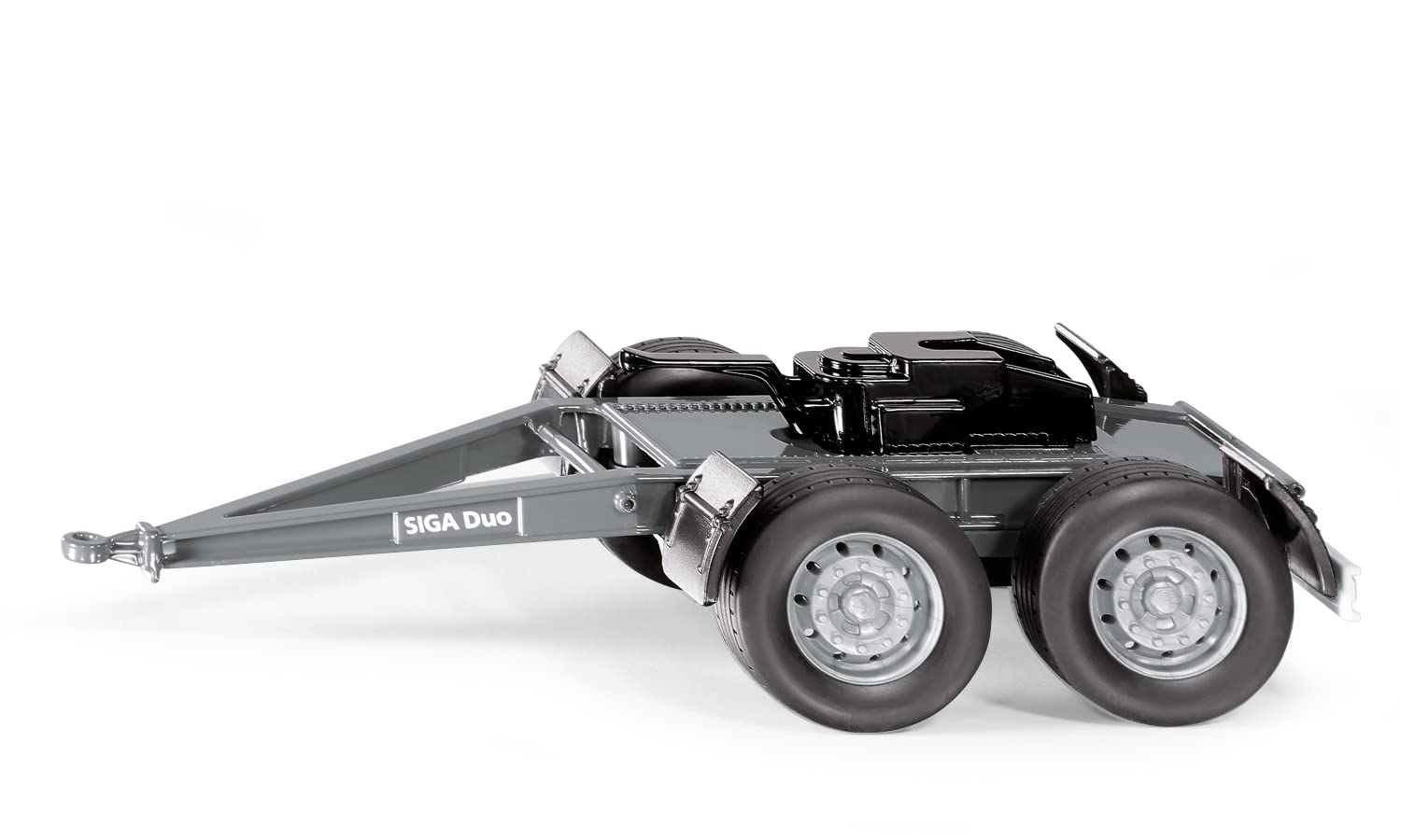 siku 2887, Dolly SIGA Duo, 1:32, Metal,Plastic, Black, Compatible with SIKU tractors — image 1
