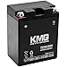 Battery Compatible with Kawasaki 400 KAF400 Mule 600 610 2005-2012 YTX14AH-BS Sealed Maintenance Free Battery High Performance 12V SMF OEM Replacement Powersport Motorcycle ATV Scooter Snowmobile