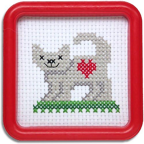 Easystreet Little Folks Kitty Cat Counted Cross-Stitch Kit