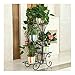 4 TIER Metal Shelves Flower Pot Plant Stand Display Indoor Outdoor Garden Patio