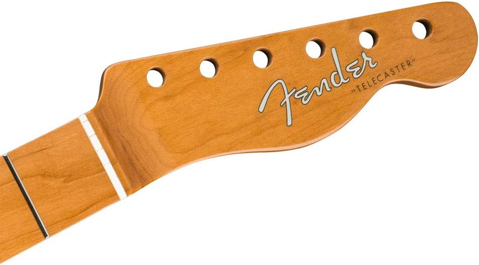 Fender Roasted Maple Vintera® Mod '60's Telecaster® Neck, 21 Medium Jumbo Frets, 9.5", "C" Shape, multicoloured, full-size - Image 4