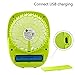LP Mini USB Output Electric Fan Compact Easy To Carry for the Office , Home , Dorm , Study , Library , Games Room Outdoor Travel , Keep You Cool and Relaxed (Green)