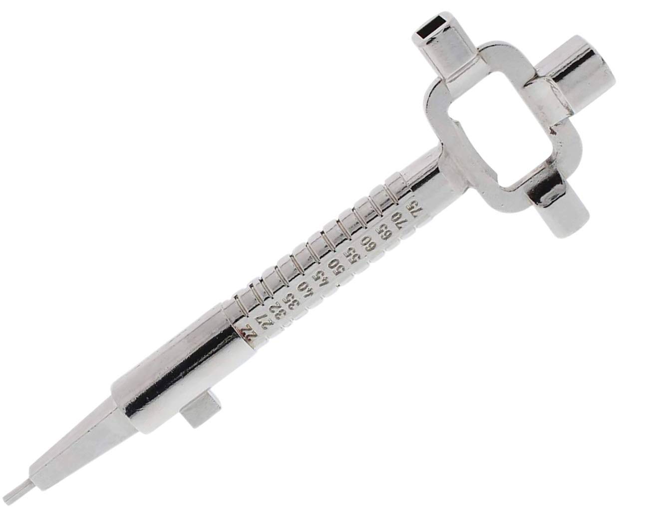 Dulimex 0160.600.1030 Universal Building Key Construction, Nickel-Plated