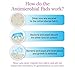 Dr. Brown's Rachel's Remedy Antimicrobial Breast Pads, Ultra-Soft Organic Sherpa with Silver Ions-Absorbent, Washable, & Reusable, 6 Count