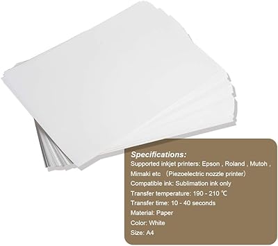 sublimation transfer sheets