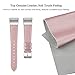 SWEES Bands Compatible for Fitbit Charge 2 Leather Small (5.6